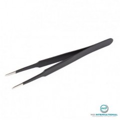 Pince antistatique de précision plate