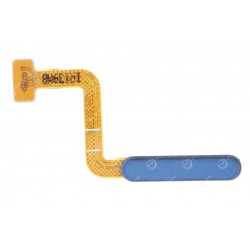 Samsung Galaxy M32 / M52 5G mantel de alimentación y sensor de huellas dactilares Azul