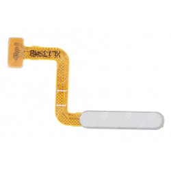 Bouton Power et Capteur d'Empreintes Samsung Galaxy M32/M52 5G Blanc