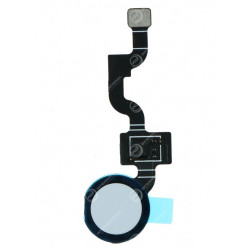 Mantel del sensor de huellas dactilares del Google Pixel 3a XL blanco