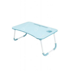 Support pour Ordinateur Portable + Porte-Gobelet FD-6 Bleu