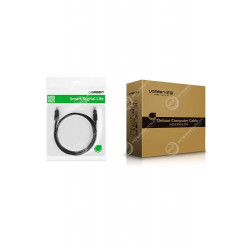 Cavo Ethernet RJ45 Cat 6 U/UTP 1m Ugreen Nero 20159