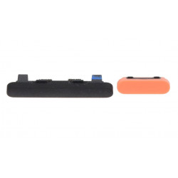 Power Volume Button Google Pixel 4 XL Orange (2pcs)