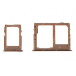 Dual Sim e SD Slot Samsung Galaxy J4 Plus / J6 Plus Oro