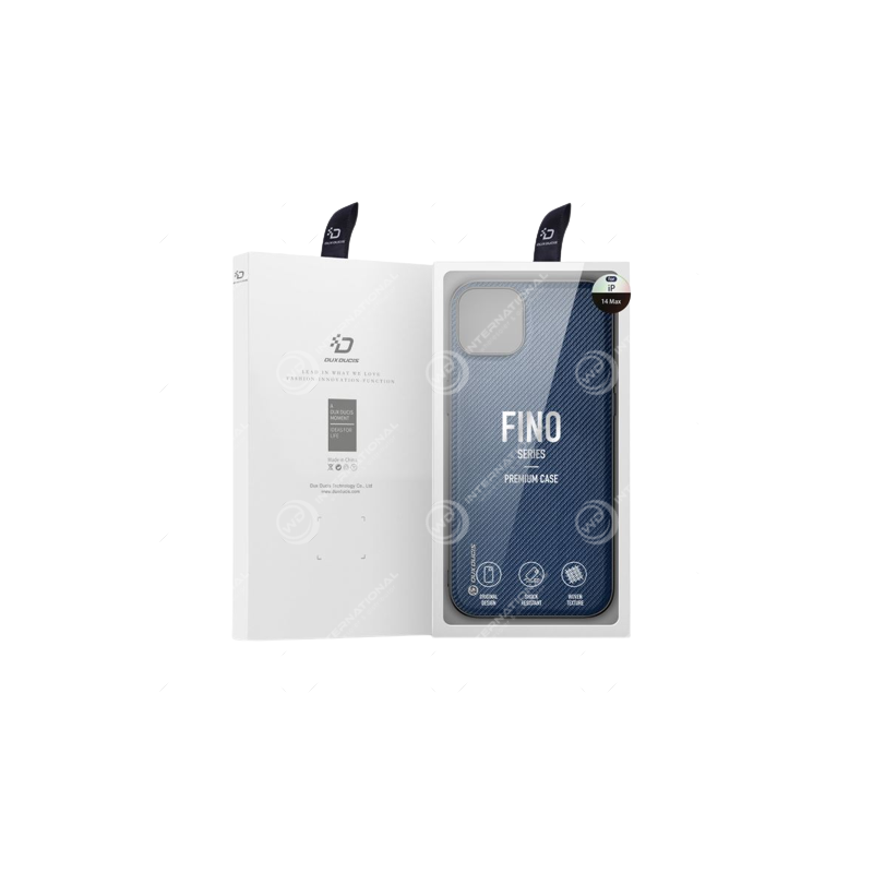 Coque iPhone 14 Plus Dux Ducis Fino Bleu