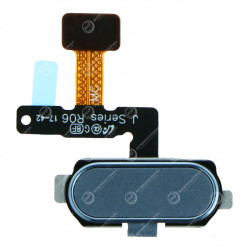 Nappe Bouton Home et Capteur d'Empreintes Samsung Galaxy J7 (2017) Bleu
