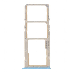 Tiroir Double Sim Oppo A15 Bleu