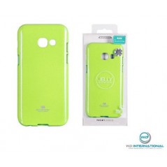 Coque silicone samsung A3 2017 Vert Goospery Jelly