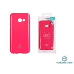 Coque silicone samsung A3 2017 Rose Goospery Jelly