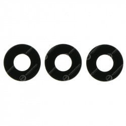 Oppo Reno 4 5G Rückfahrkamera Glasscheibe Schwarz (3pcs)