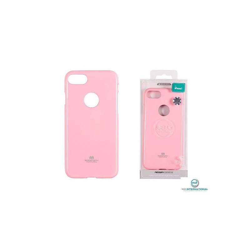 Coque silicone samsung J1 2016 Rose Goospery Jelly
