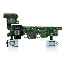 Connecteur De Charge avec Prise Jack et Nappe Capteur d'Empreintes Samsung Galaxy A3 2015 (A300F)