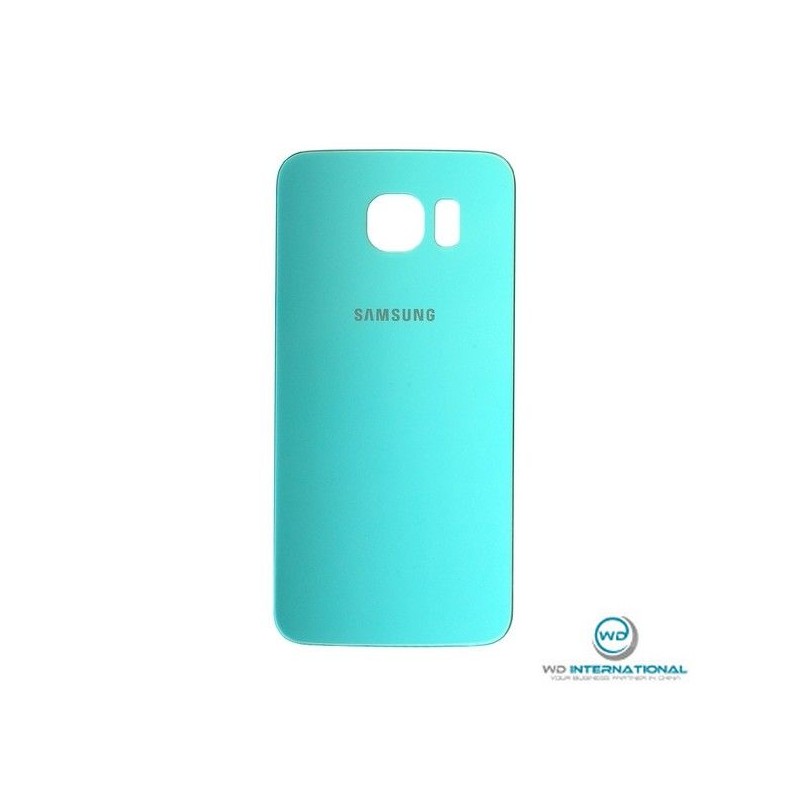 Back Cover Samsung S6 Bleu