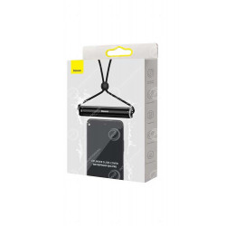 Baseus Custodia impermeabile per telefono a scorrimento nero (FMYT000001)