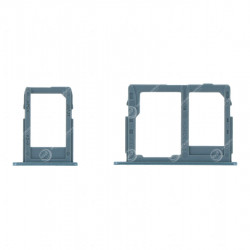 Dual Sim und SD Schublade Samsung Galaxy J7 2017 / J5 2017 Blau