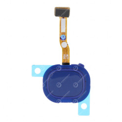 Samsung Galaxy M21 Fingerabdrucksensor Tischdecke Blau