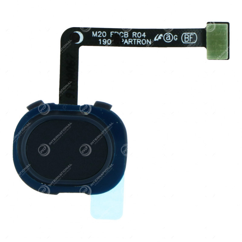Nappe Capteur d'Empreintes Samsung Galaxy M20 / M30 Bleu