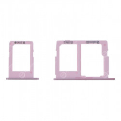 Tiroir Double Sim et Micro SD Samsung Galaxy J7 Prime 2 Rose