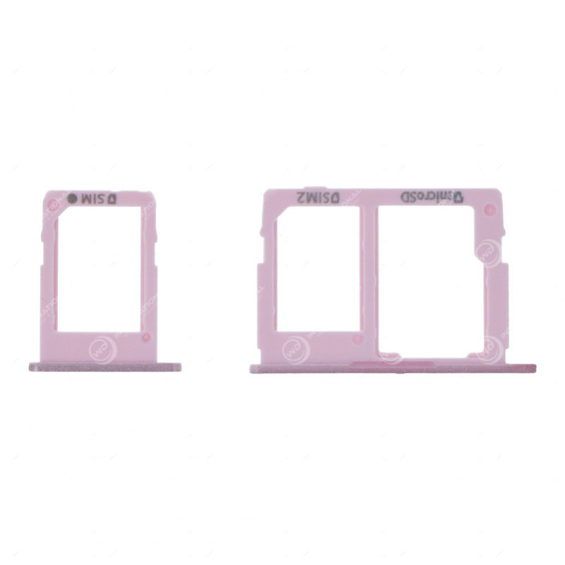 Tiroir Double Sim et Micro SD Samsung Galaxy J7 Prime 2 Rose