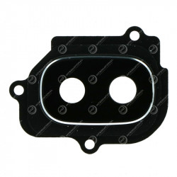 Obiettivo della fotocamera posteriore di Samsung Galaxy J7 2018 nero