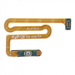 Samsung Galaxy A12 / A12 Nacho / A12s (A127) / M12 Azul Eléctrico mantel y sensor de huellas dactilares