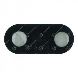 Botón de inicio del Samsung Galaxy A3 2015 de color dorado