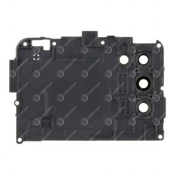 Samsung Galaxy A02s Soporte de la placa base y de la lente de la cámara Negro