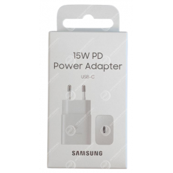 Chargeur Secteur Type-C 15W Original Samsung Blanc (EP-T1510NWE)
