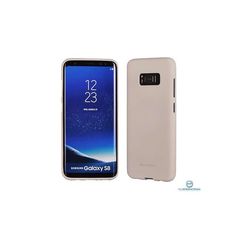 Coque silicone Samsung J7 2017 Beige matt Soft feeling