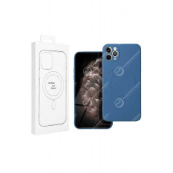 Coque MagSafe iPhone 11 Pro Max Bleu