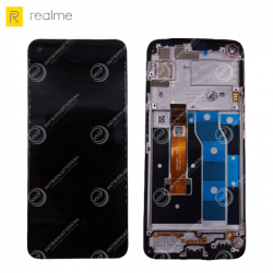 Bildschirm Realme 6S Schwarz Originale Hersteller