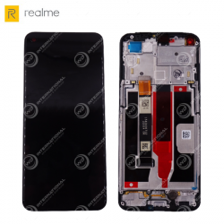 Bildschirm Realme 8 5G / Narzo 30 5G Schwarz Originale Hersteller
