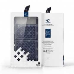 Lederetui Dux Ducis Samsung Galaxy Z Flip 3 Blau
