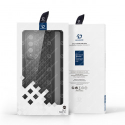 Lederhülle Dux Ducis Samsung Galaxy Z Fold 3 Schwarz