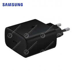 Adaptateur Secteur Original Samsung Charge Rapide 45W Type-C Noir (TA845EBE)
