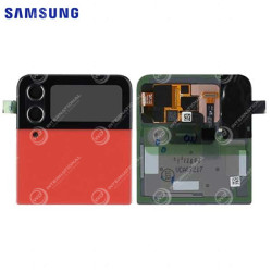 Écran Externe Samsung Galaxy Z Flip4 5G (SM-F721) Rouge Service Pack