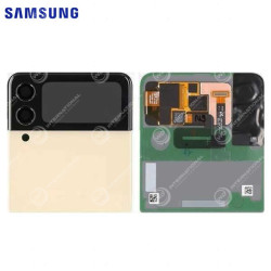 Externer Bildschirm Samsung Galaxy Z Flip3 5G (SM-F711) Creme Service Pack