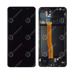 Écran Oled Samsung A7 2018 Noir Avec Châssis