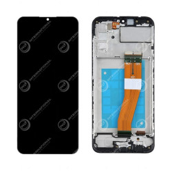 Samsung Galaxy A03S Pantalla negra con marco