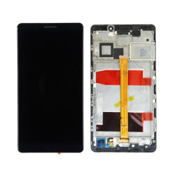 Pantalla negra con marco (original) de Huawei Mate 8 restaurada