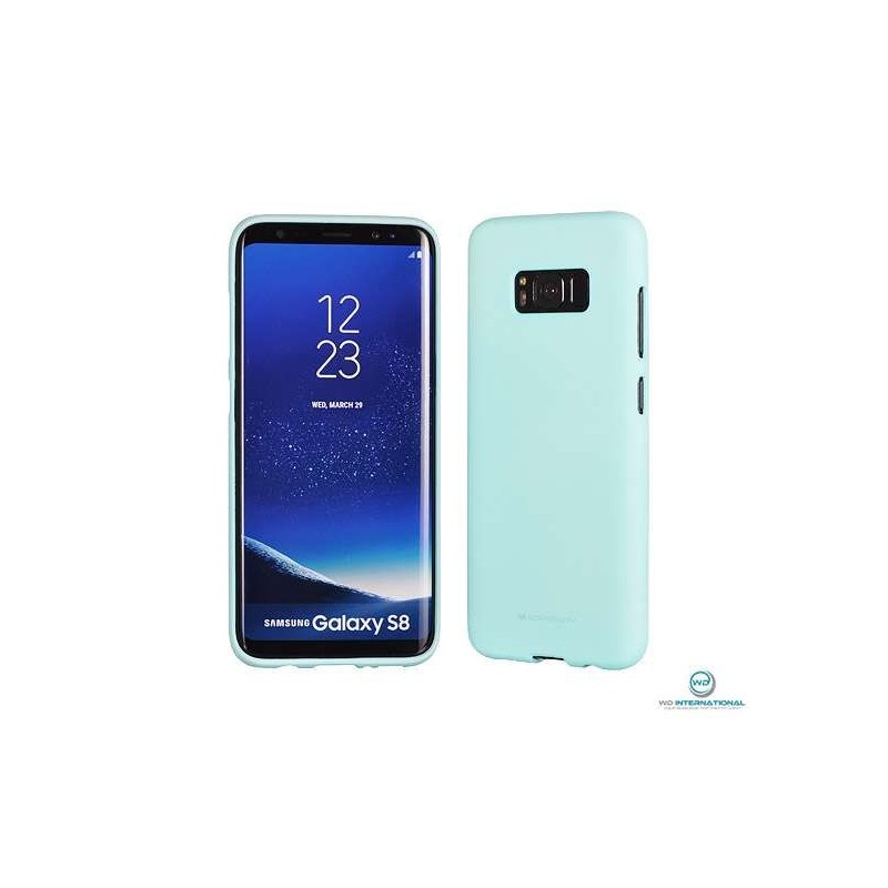 Coque silicone Samsung NOTE 8 Mint matt Soft feeling