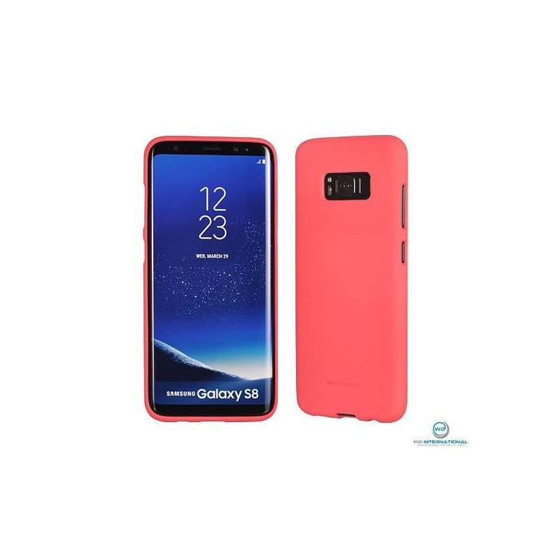 Coque silicone Samsung J5 2016 Rose Matt Soft Feeling