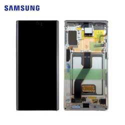 Schermo Samsung Note 10 Plus Aura White Service Pack