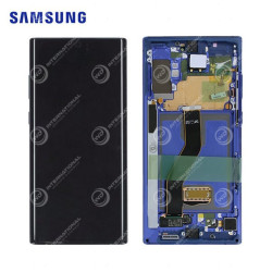 Schermo Samsung Note 10+ Aura Blu Service Pack