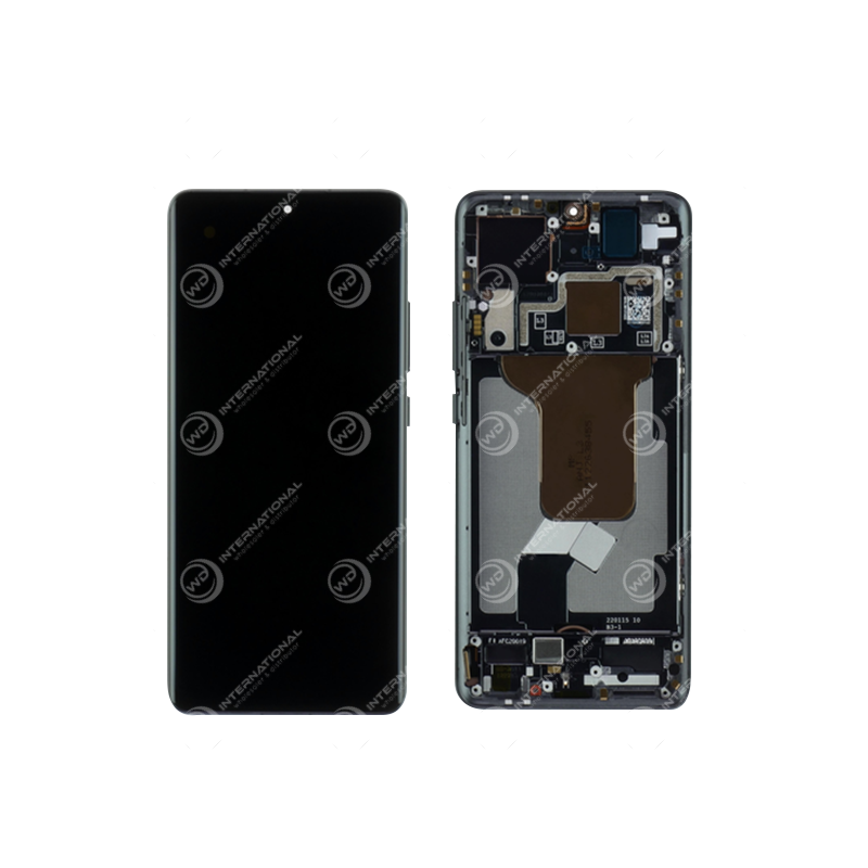 Écran Xiaomi 12 Lite Oled Noir (Avec Capteur D'Empreinte)