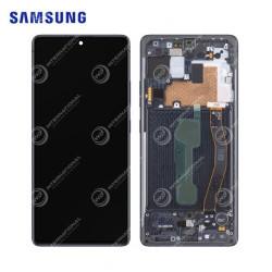 Écran Samsung Galaxy S10 Lite Noir Service Pack