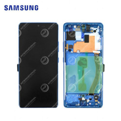 Écran Samsung Galaxy S10 Lite Bleu Service Pack