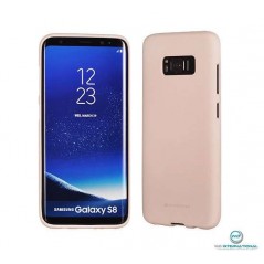 Coque silicone Samsung NOTE 8 pink Sand matt Soft feeling