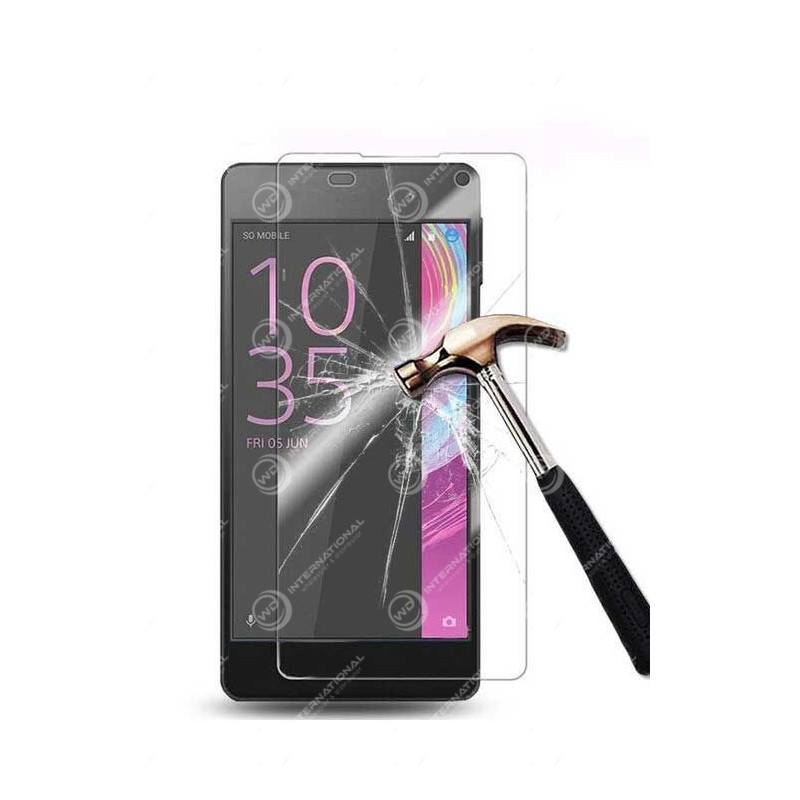 Verre trempé Sony Xperia E5 en packaging