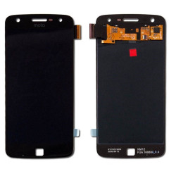 Pantalla LCD Mot - Dorado/Orola Moto Z2 Play - Negro